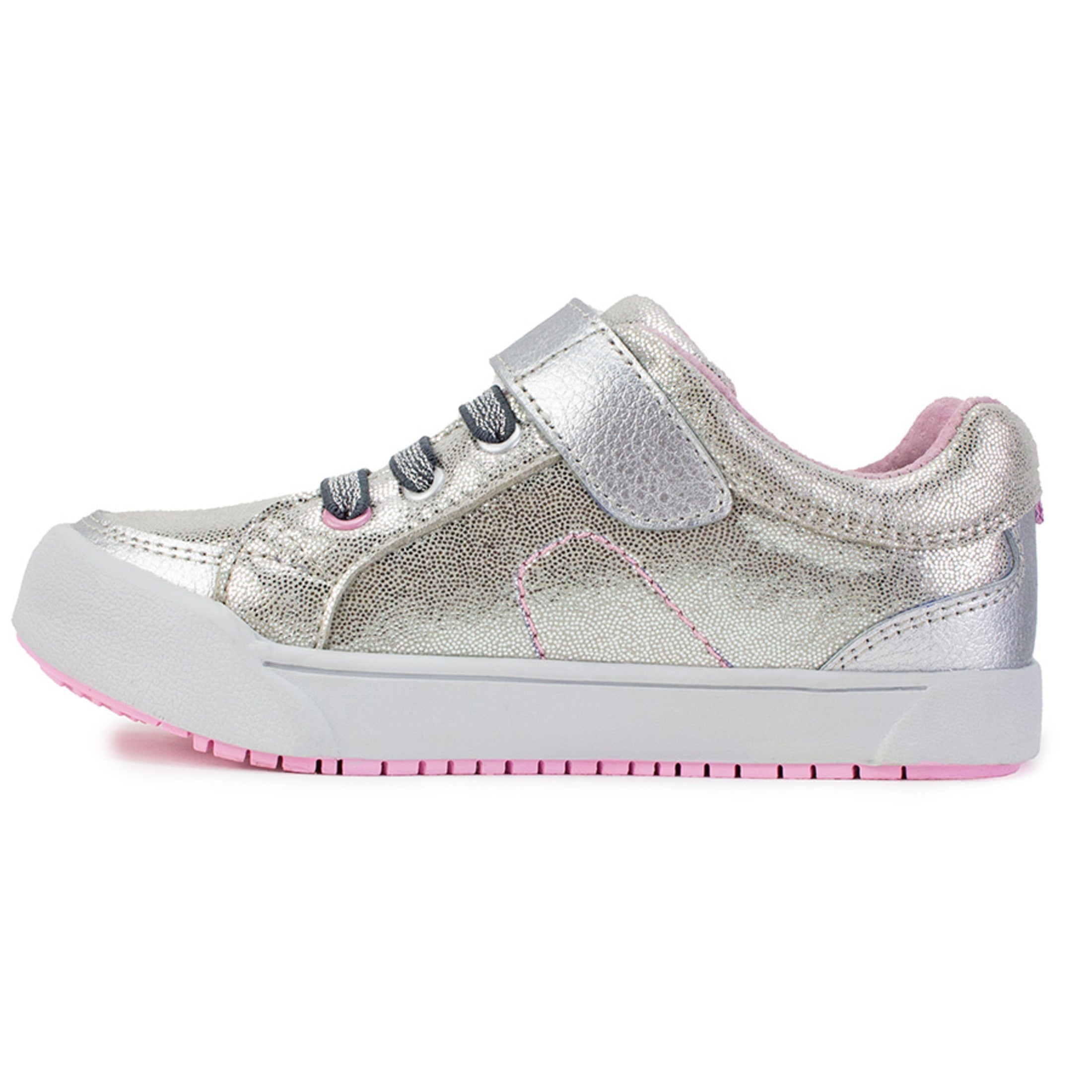 Pediped Shoes Dani Flex® Silver Shimmer