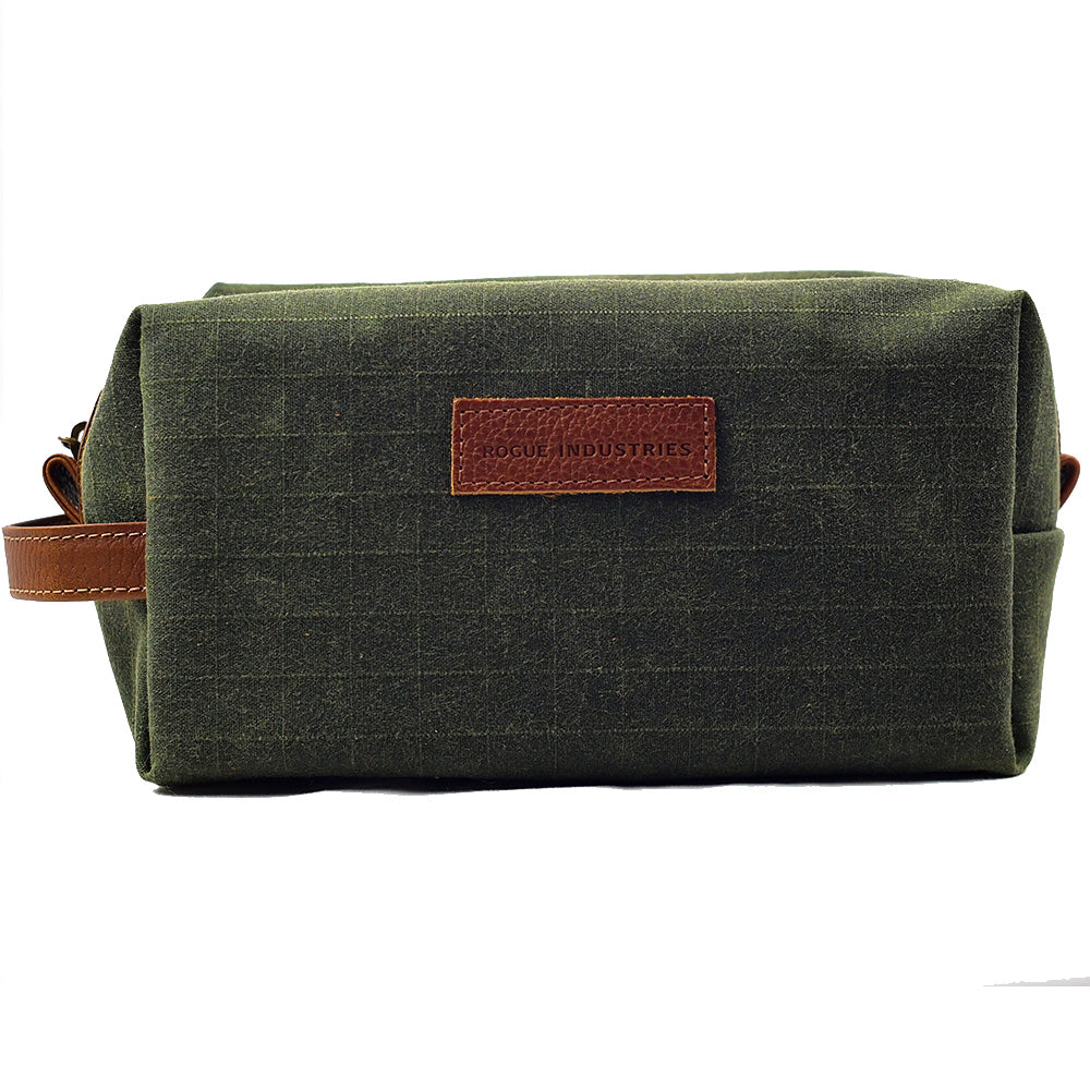 Waxed Canvas Dopp Kit