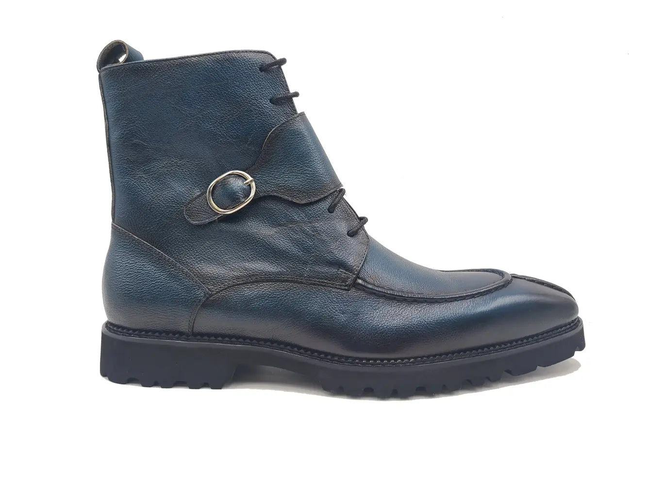 Kb Rugged Split Toe Lace Up Boot Leather Boot KB480-03