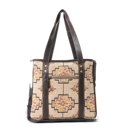 Fleur  Hand-Tooled Bag