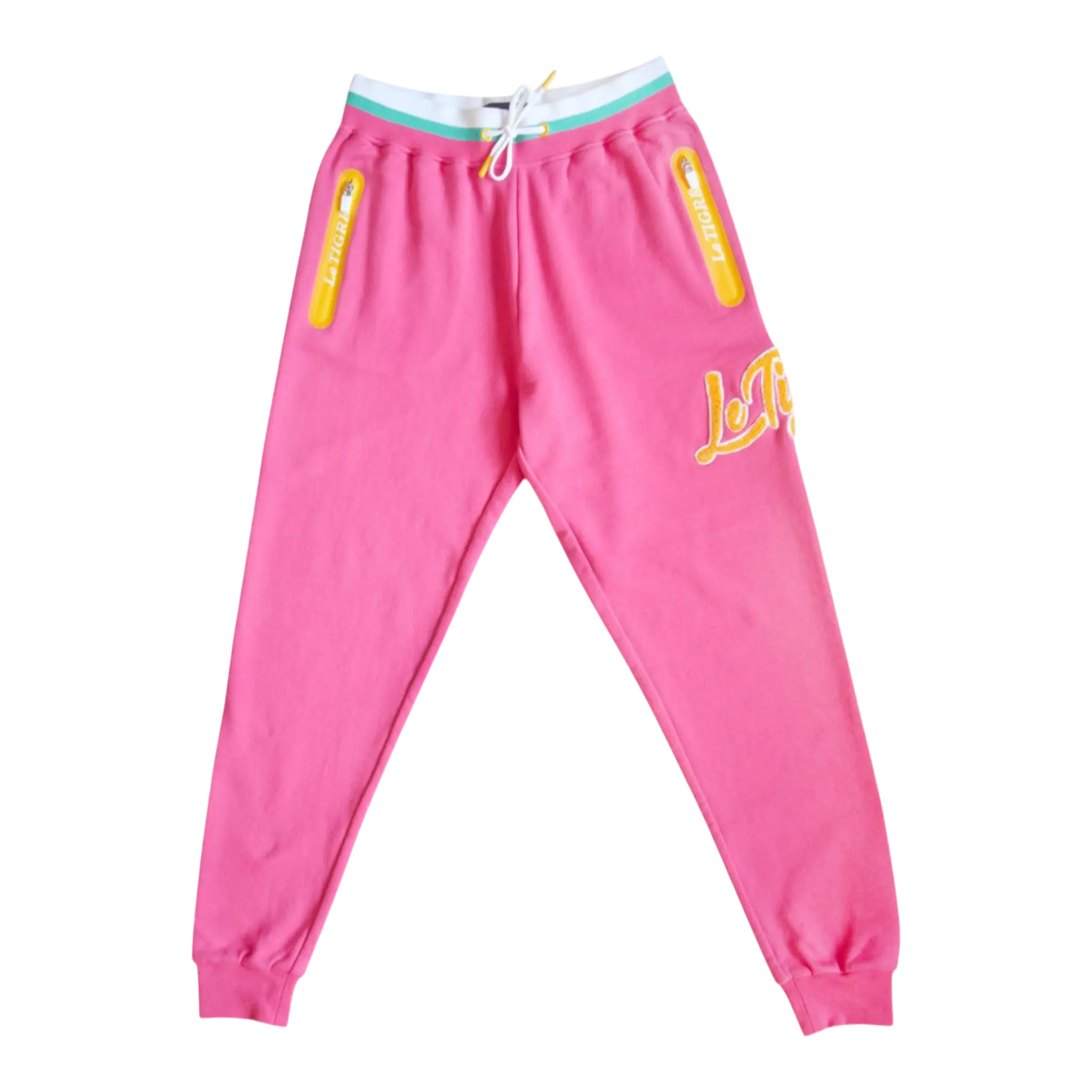 Le Tigre Women’s Leggings – Magenta/Yellow