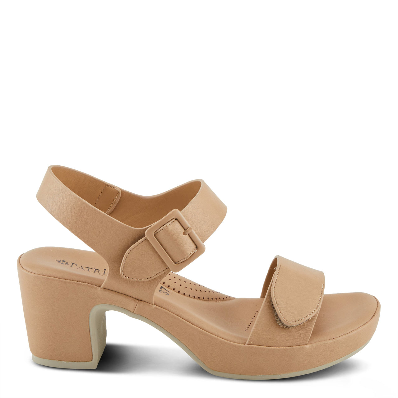 Women's Spring Step Shoes Patrizia Sandlin Sandals in elegant brown color