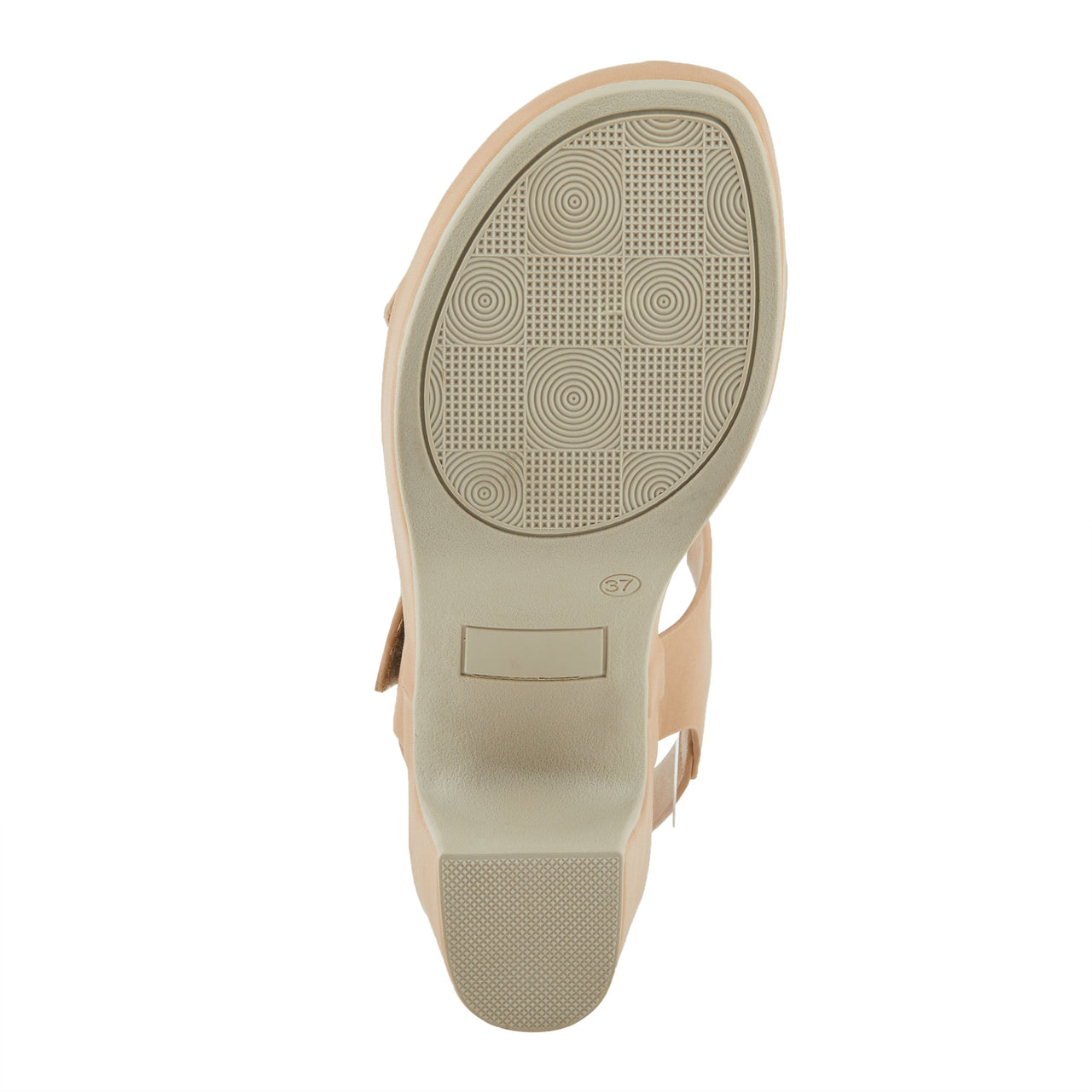  Tan leather open-toe sandals with adjustable ankle straps and cushioned insoles 