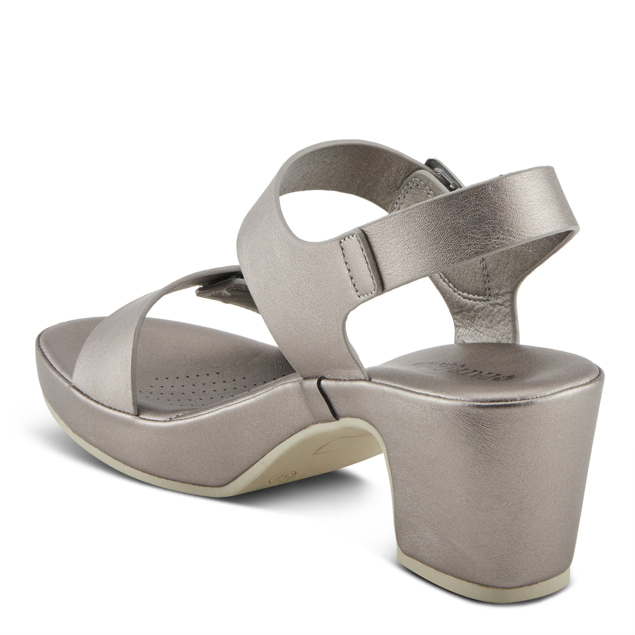 Spring Step Shoes Patrizia Sandlin Sandals in tan with criss-cross straps and cushioned footbed for all-day comfort and style