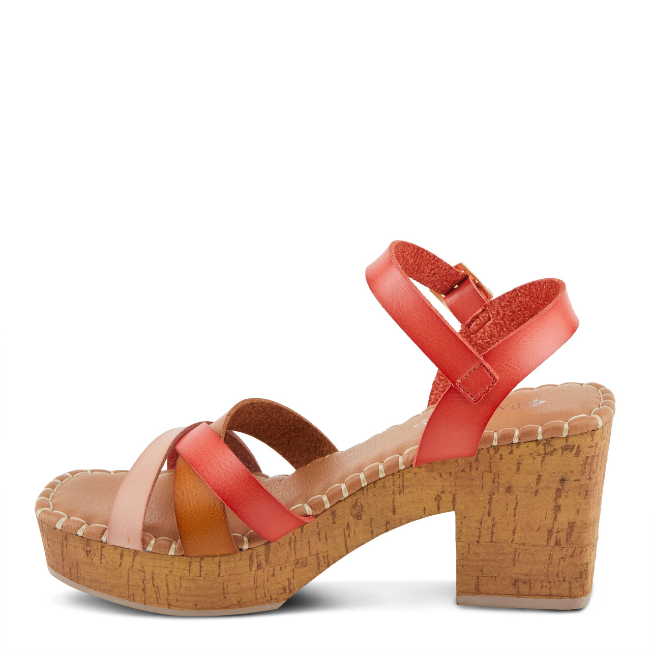 Buy Patrizia Sandrine Women’s Vegan Leather Cork Platform Sandals - Platform Casual Sandals from Don’t Panic Shoes | Best Prices & Fast Shipping