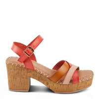 Thumbnail for Buy Patrizia Sandrine Women’s Vegan Leather Cork Platform Sandals - Platform Casual Sandals from Don’t Panic Shoes | Best Prices & Fast Shipping