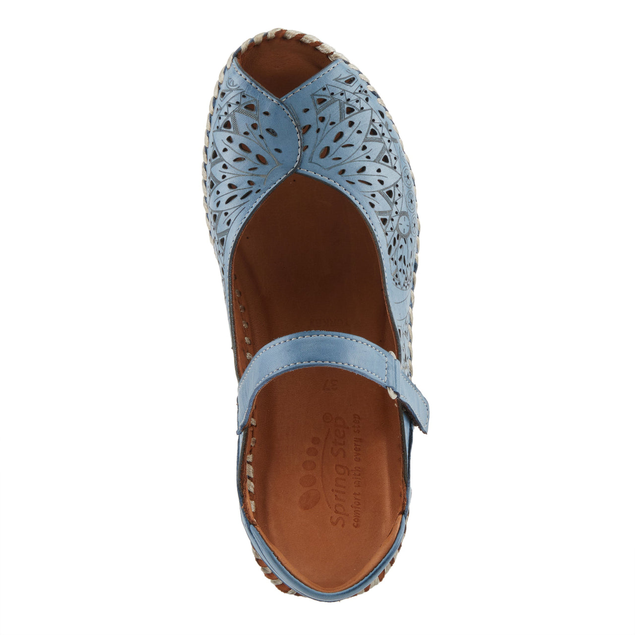 Spring Step Santonio Sandals featuring a cushioned footbed for arch support