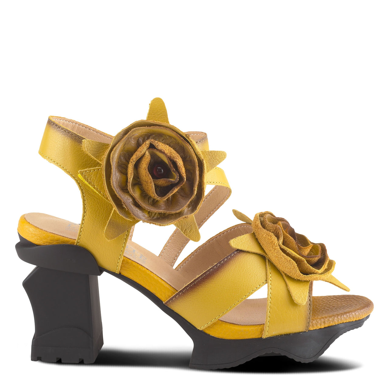 L'ARTISTE SHELLY ANKLE STRAP SANDAL