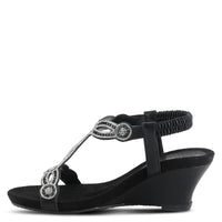 Thumbnail for PATRIZIA SHINING T-STRAP SANDALS