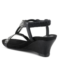 Thumbnail for PATRIZIA SHINING T-STRAP SANDALS