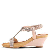 Thumbnail for PATRIZIA SHINING T-STRAP SANDALS