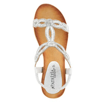 Thumbnail for PATRIZIA SHINING T-STRAP SANDALS