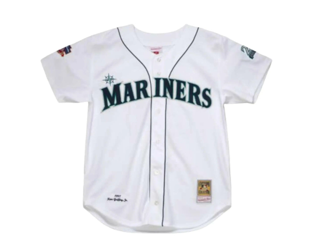 Mitchell and Ness Authentic Seattle Mariners 1997 Ken Griffey Jr. Jers ...