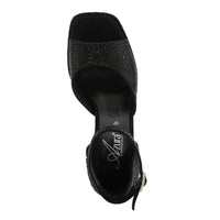 Thumbnail for Women's Spring Step Shoes Azura Sparksfly Shoes in black with intricate floral design