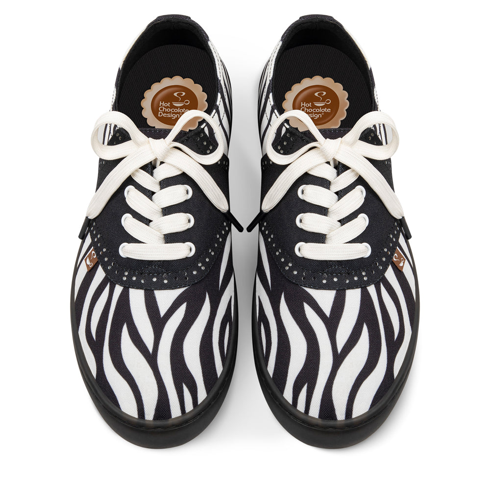 Saddle Zebra Casual Sneaker
