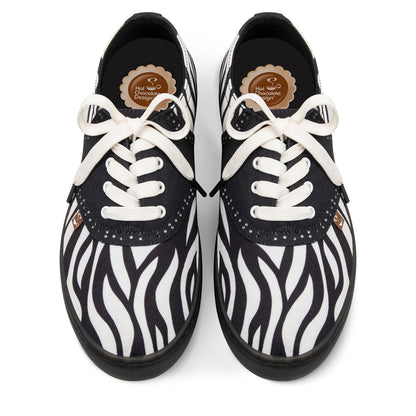 Saddle Zebra Casual Sneaker