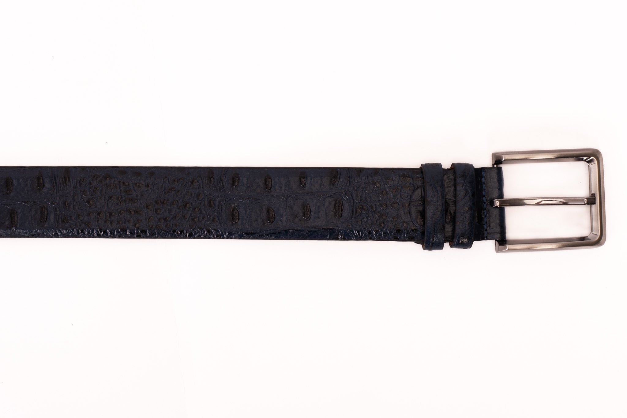 The Savamala  Blue Leather Belt