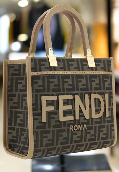 FENDI "ROMA" women's shopping bag
