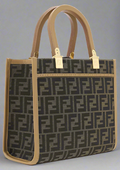 FENDI "ROMA" women's shopping bag