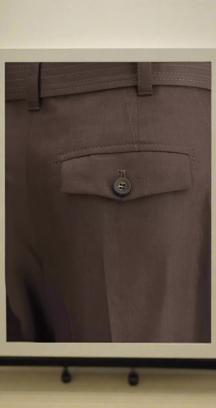 Brunello Cucinelli BELTED LINEN PANTS
