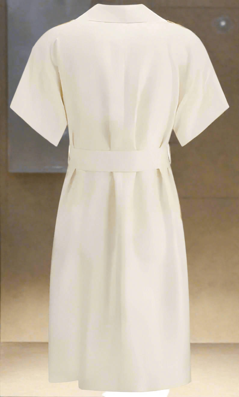 Burberry Belted Trench Dress