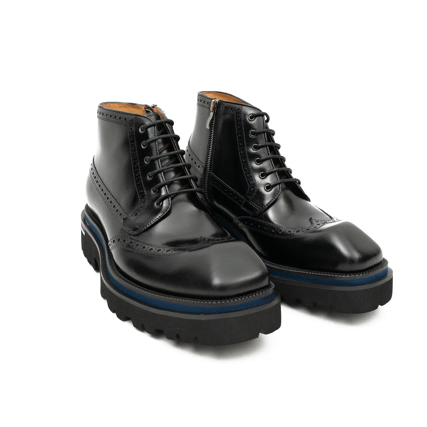 Martin Boots Side Zipper Classic Premium 3016B Leather