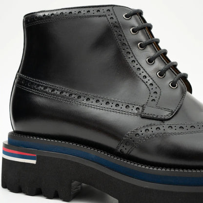 Martin Boots Side Zipper Classic Premium 3016B Leather