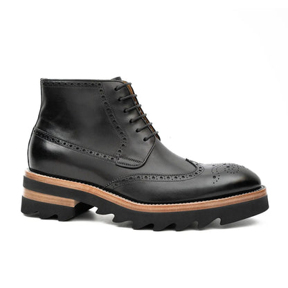 Dr Martens Side Zipper Martin Boots Leather Brown Ankle