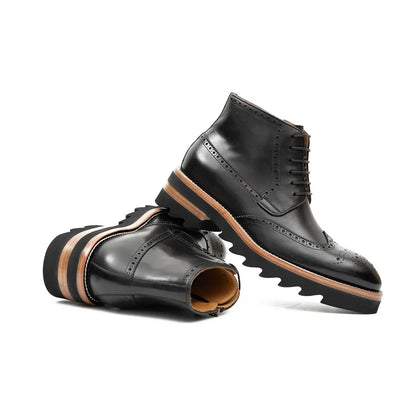 Dr Martens Side Zipper Martin Boots Leather Brown Ankle