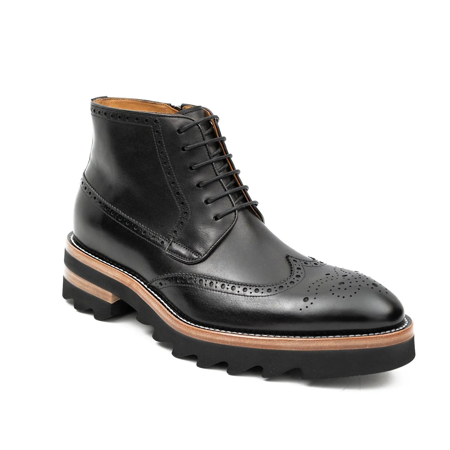 Dr Martens Side Zipper Martin Boots Leather Brown Ankle