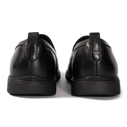 Amberjack Men's The Slip On Vegan Leather Obsidian