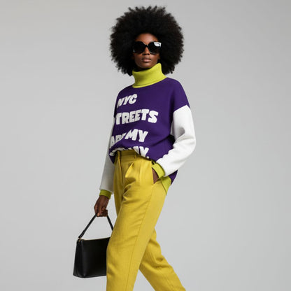 BYMANYC New York Soho RUNWAY Oversized Knit Sweater