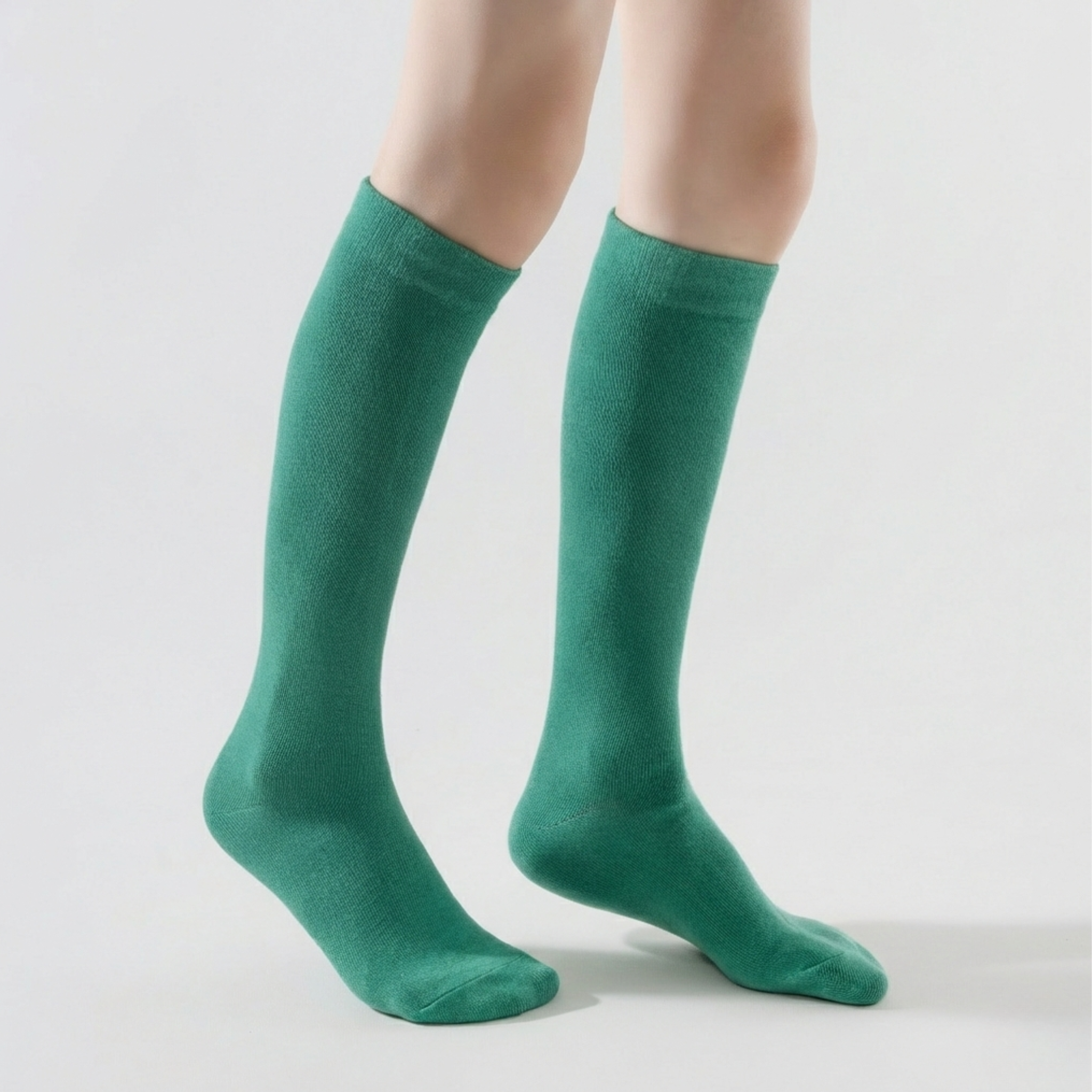 Lairos Premium Solids - Forest Green Socks