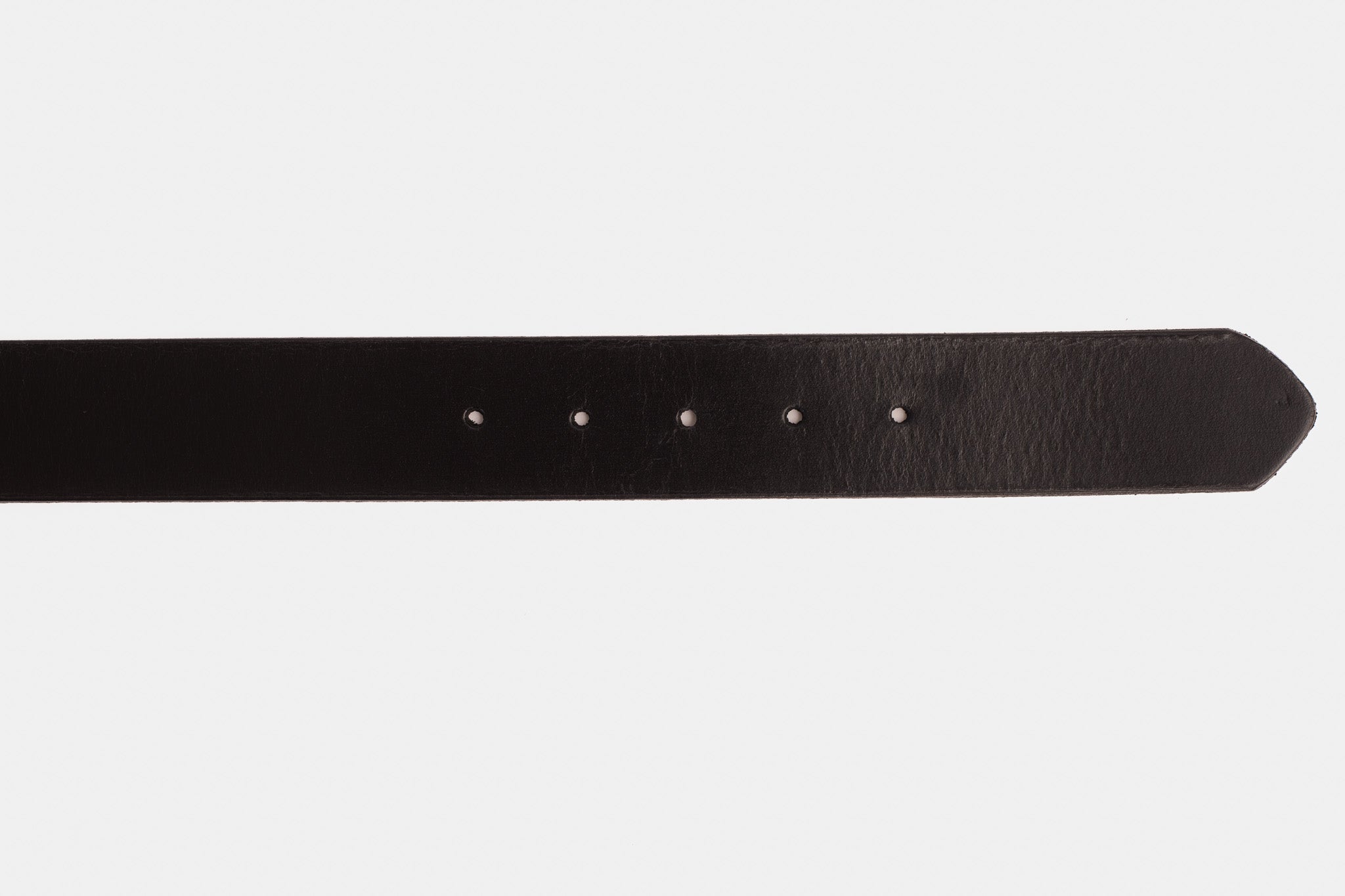 The Mercury Black Calfskin Belt