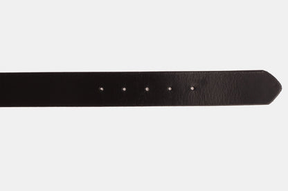 The Mercury Black Calfskin Belt