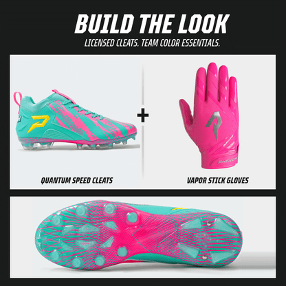 Kool-Aid 'Sharkleberry Fin' Football Cleats - Quantum Speed by Phenom Elite