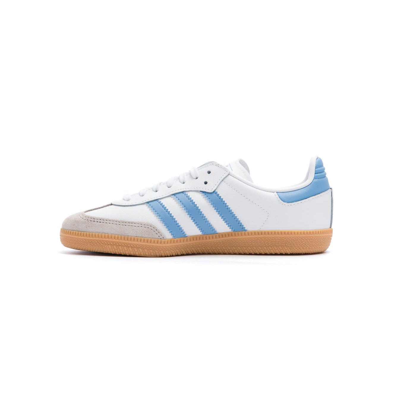 Adidas Samba OG Kids Shoes - White/Ash Blue