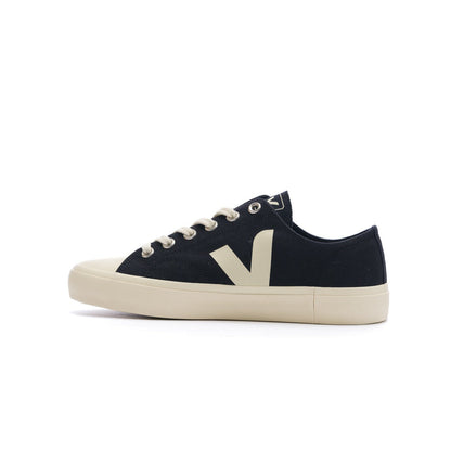 Veja Wata II Low Canvas Shoe - Black/Pierre