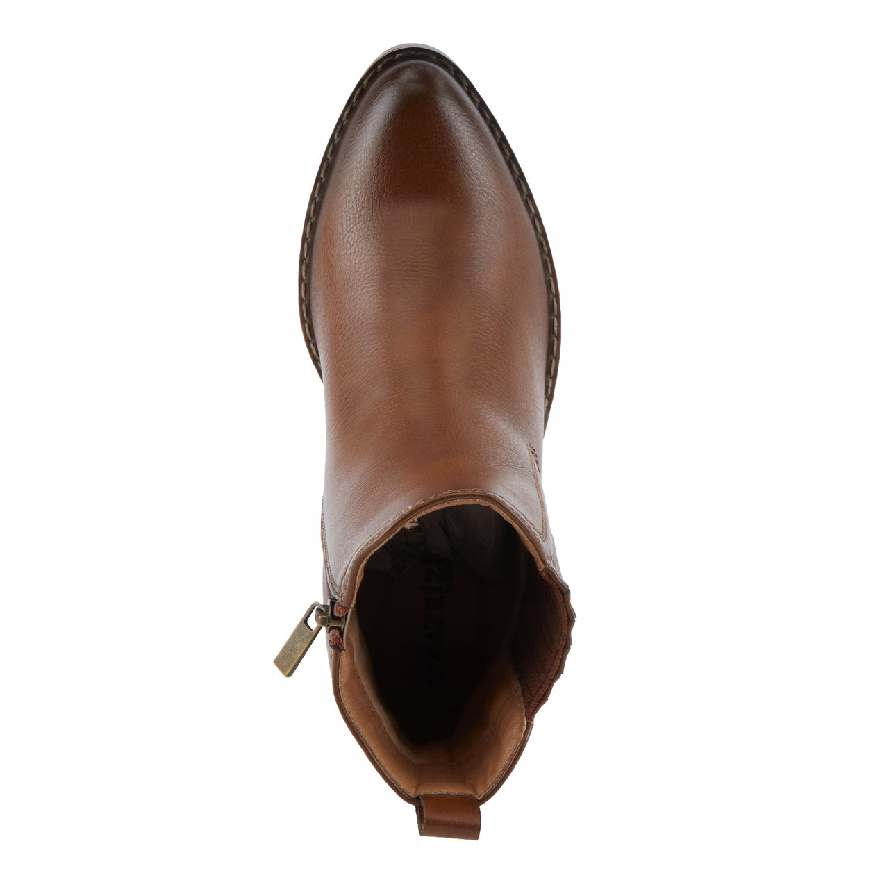 Stylish and durable PATRIZIA TALWYN boots in brown leather with lace-up design and comfortable fit for women