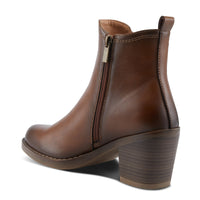 Thumbnail for  Fashionable women's boots with side zipper and comfortable round toe