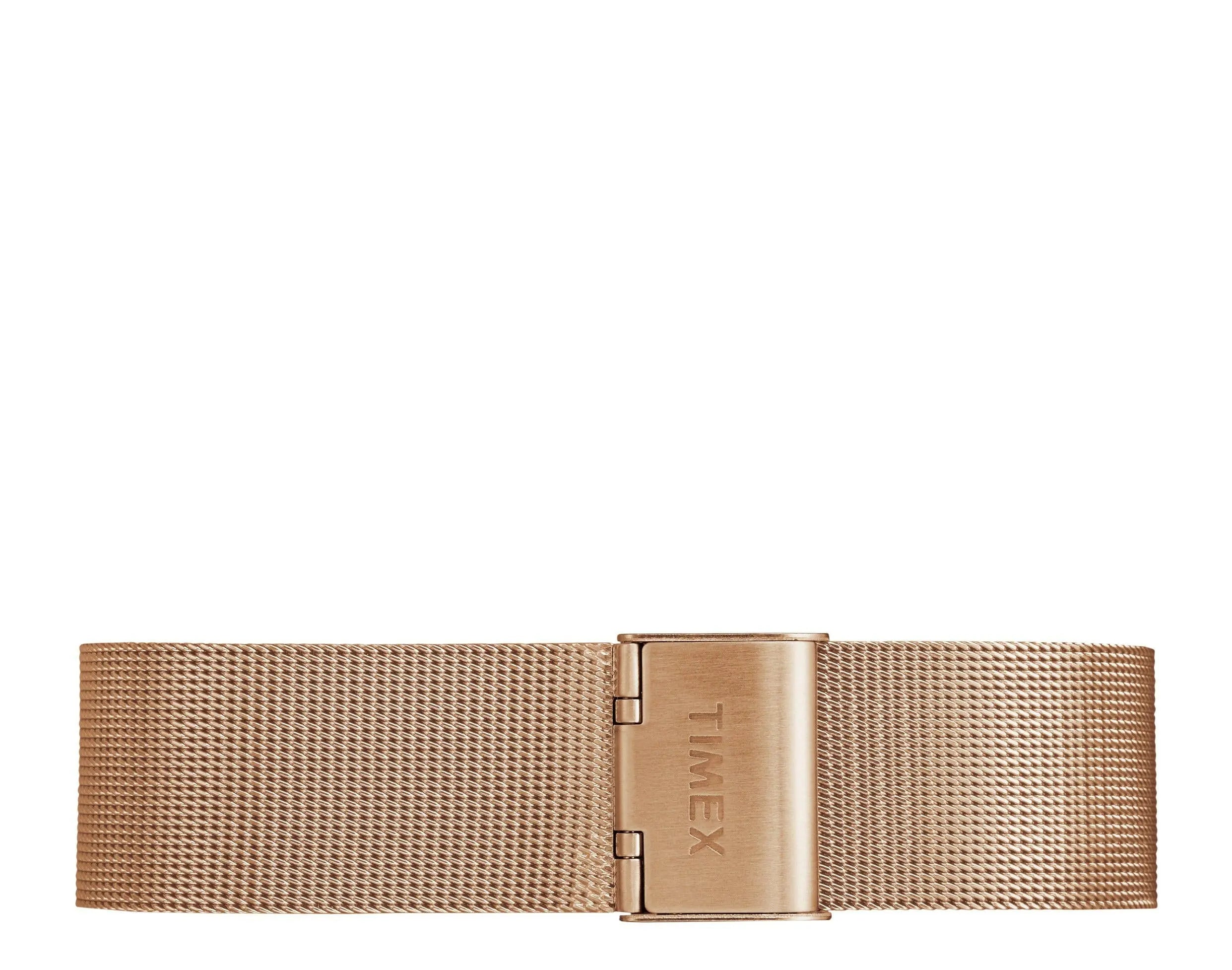 Timex Fairfield Chronograph 41mm Men Watch Rose-Gold-Tone/White