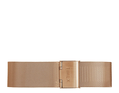 Timex Fairfield Chronograph 41mm Men Watch Rose-Gold-Tone/White