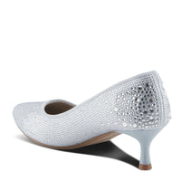 Thumbnail for Fashionable Patrizia Tyanna shoes in metallic silver with platform sole