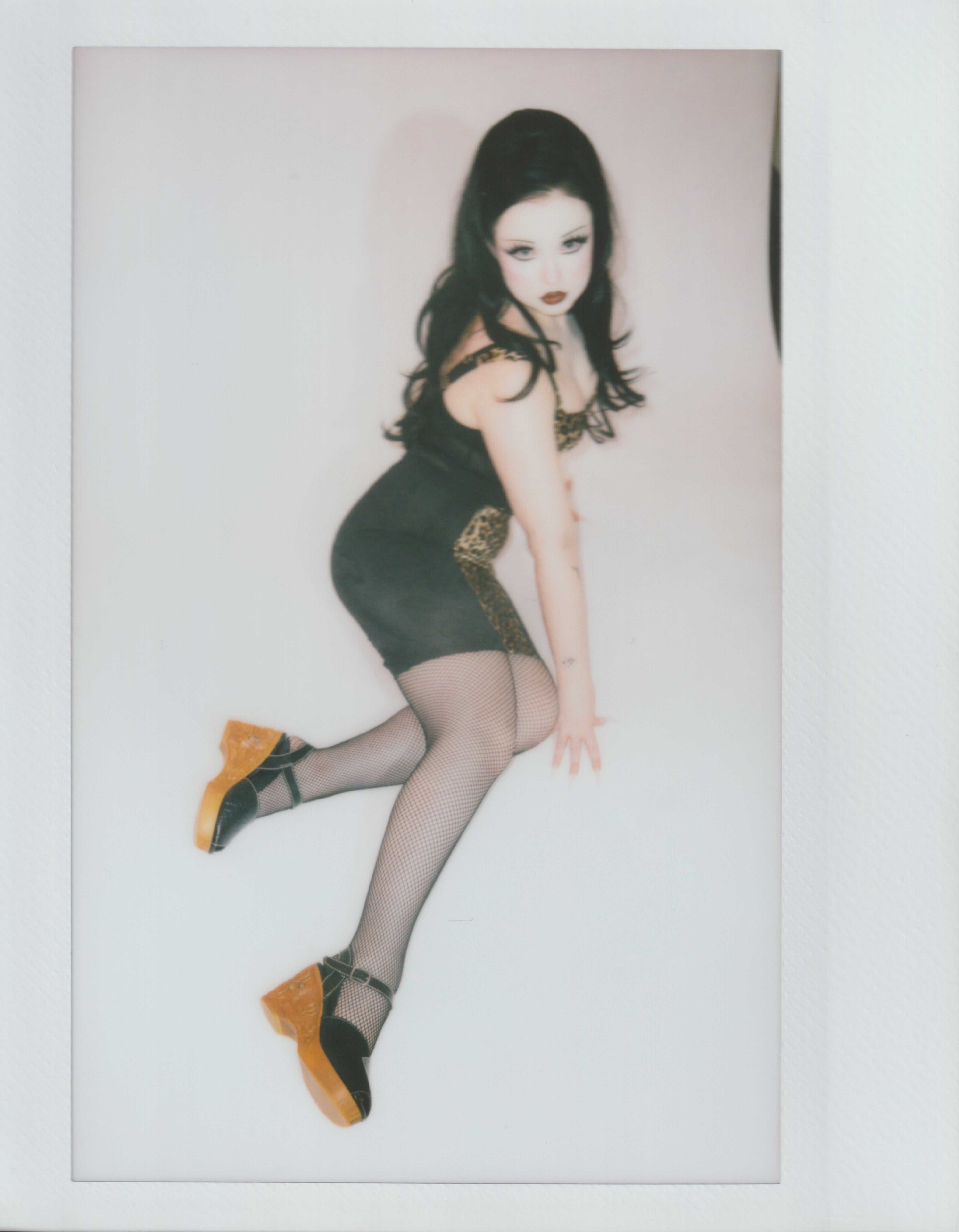 Lucky Lou Shoes Women's the Momento Mori - in Black Snake on Natural