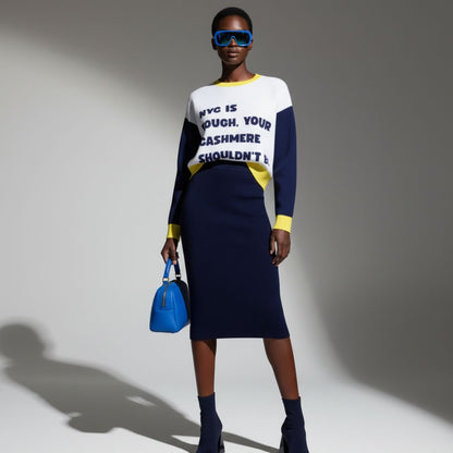 UPPER EAST SIDE Cashmere Sweater BYMANYC® New York