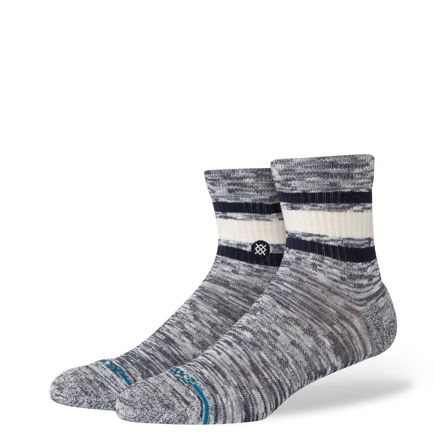 Stance Slub Boyd Quarter Socks - Blue