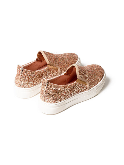 J Adams Shoes Women's Glimmer | Champagne Glitter