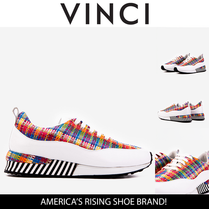 The Valencia White Leather Women Sneaker