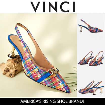 The Zoe Leather Slingback Women Sandal