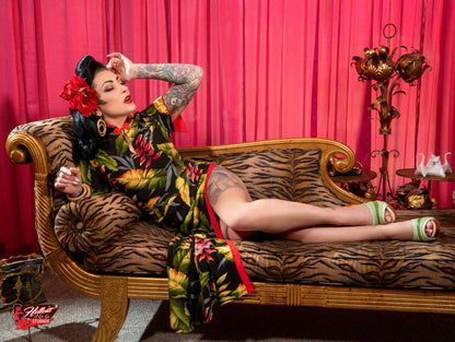 Lucky Lou Shoes Women's the Souvenir/without Ankle Strap - in Olive